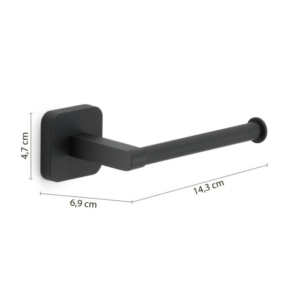 Portarrollos tonga negro