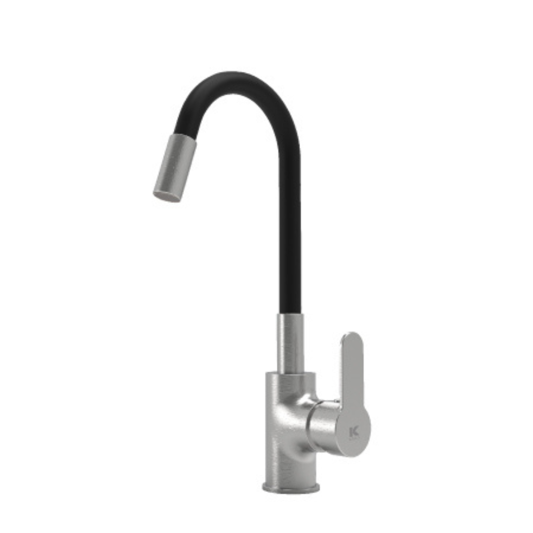 Grifo fregadero caño flexible