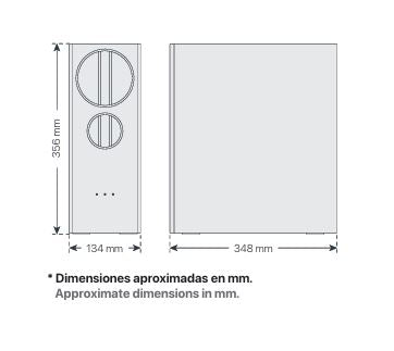 Ósmosis inversa de flujo directo Midea BRO600