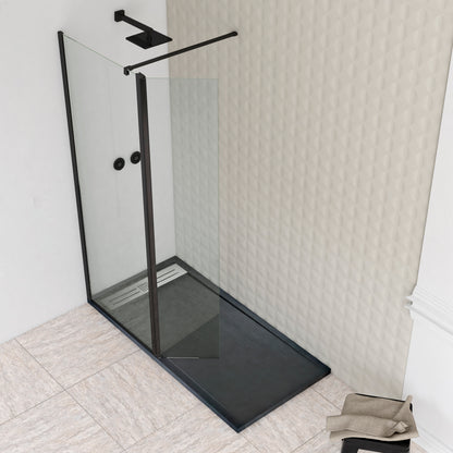 Avance abatible opcional para mampara 40cm