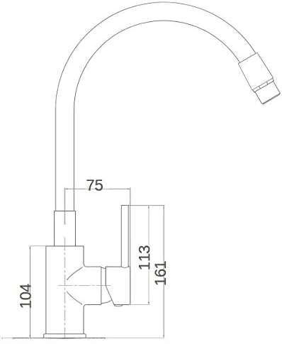 Grifo fregadero flexible Viena