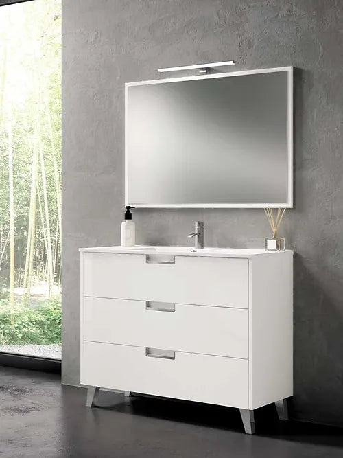 Conjunto mueble baño de diseño Jazmín