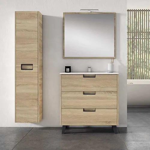 Conjunto mueble baño de diseño Jazmín