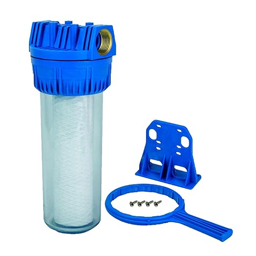 Set portacartuchos 10" (conexión1"), filtro y accesorios