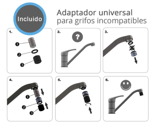 Lata Filtrante de agua Dropson
