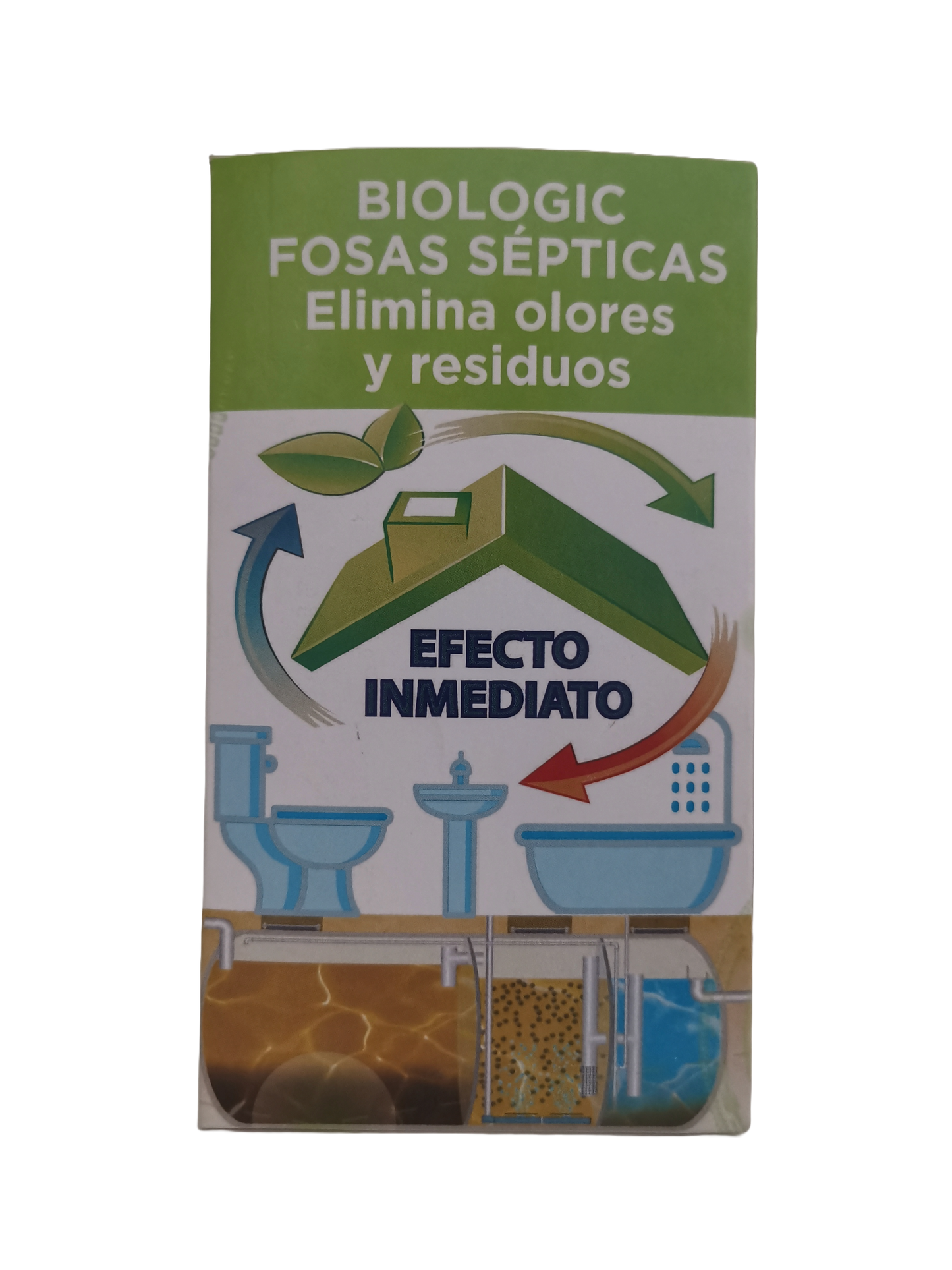 Tratamiento biológico en polvo eliminador de olores y residuos